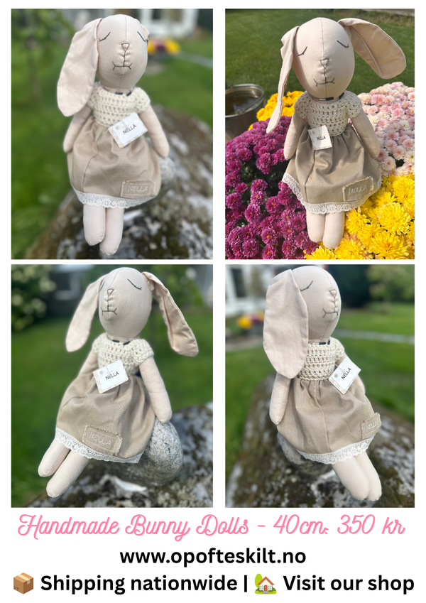 Handmade Bunny Dolls - 40cm
